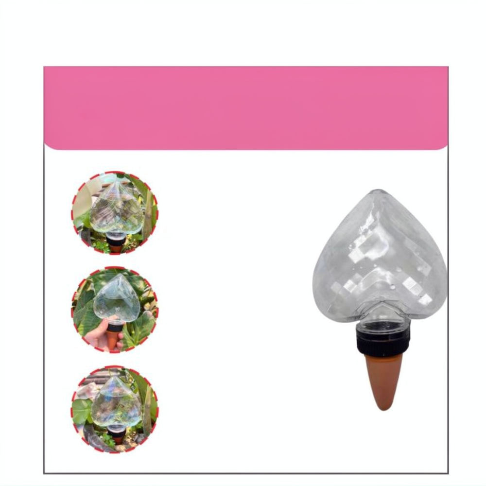 อุปกรณ์รดน้ำอัตโนมัติรูปหัวใจ  - Automatic Plant Waterer บทวิจารณ์และราคา