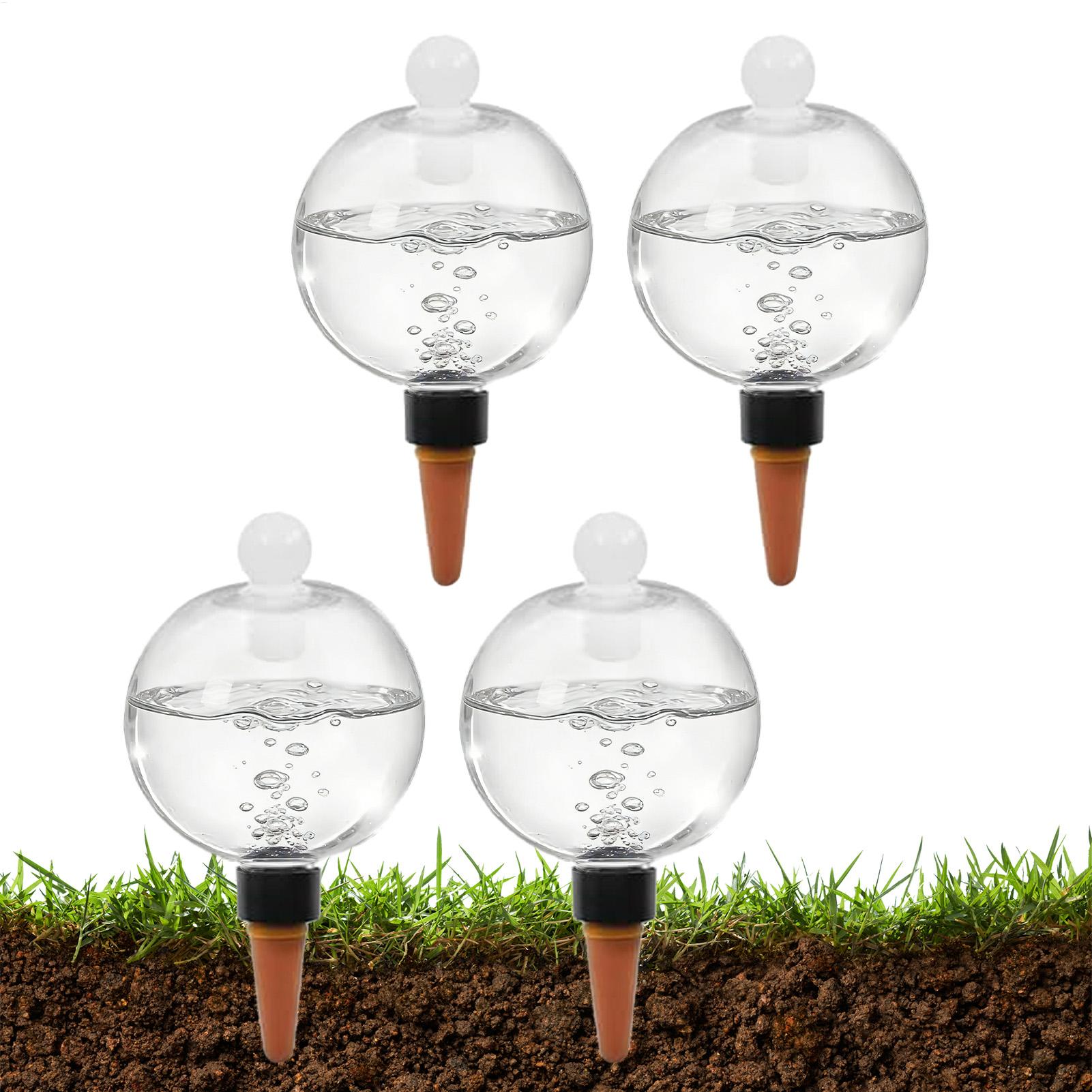 หลอดรดน้ำต้นไม้ 4 ชิ้น 500 มล. - Automatic Plant Waterer บทวิจารณ์และราคา