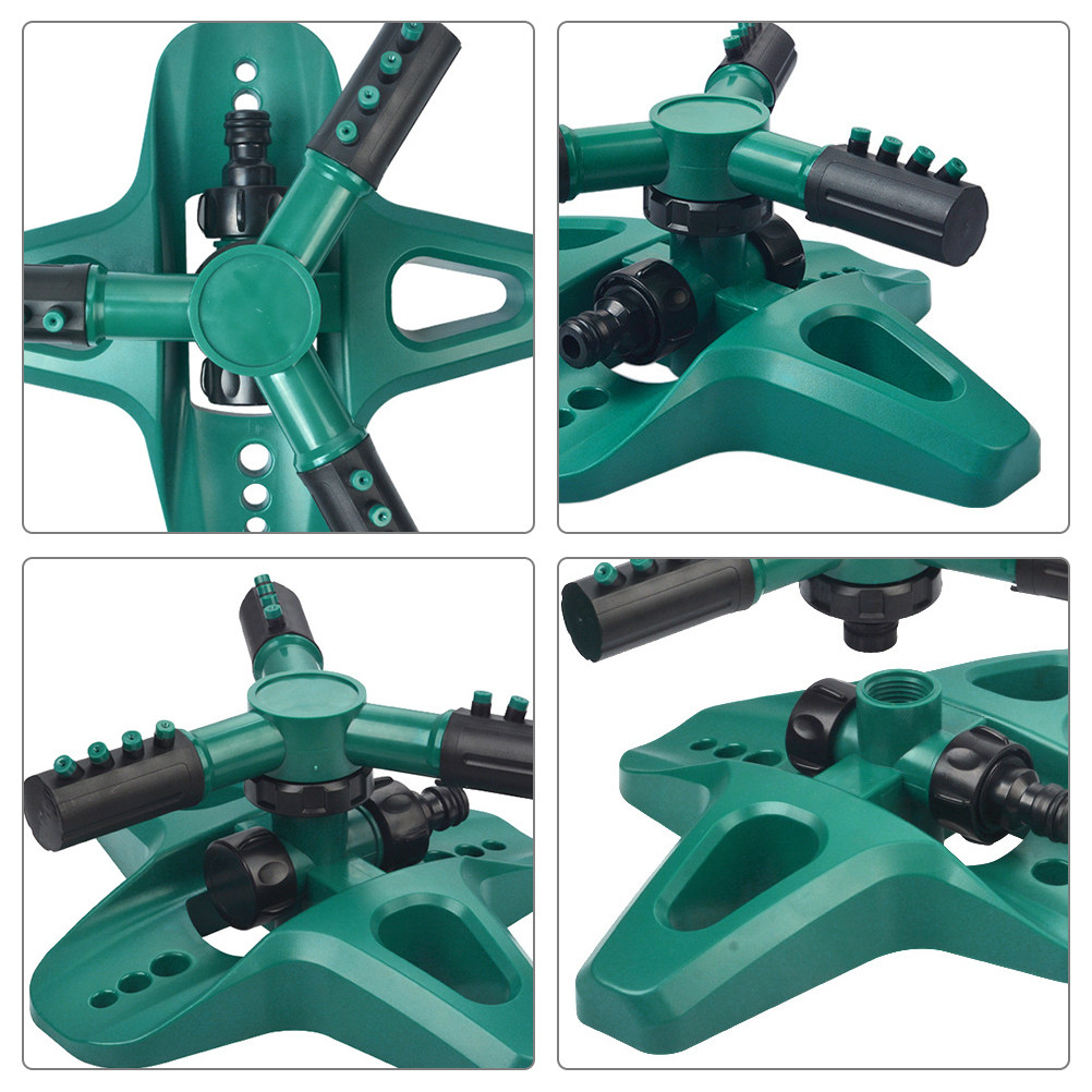 หัวฉีดพ่นน้ำอัตโนมัติ หมุนได้  - Gardening Tools Vegetables บทวิจารณ์และราคา