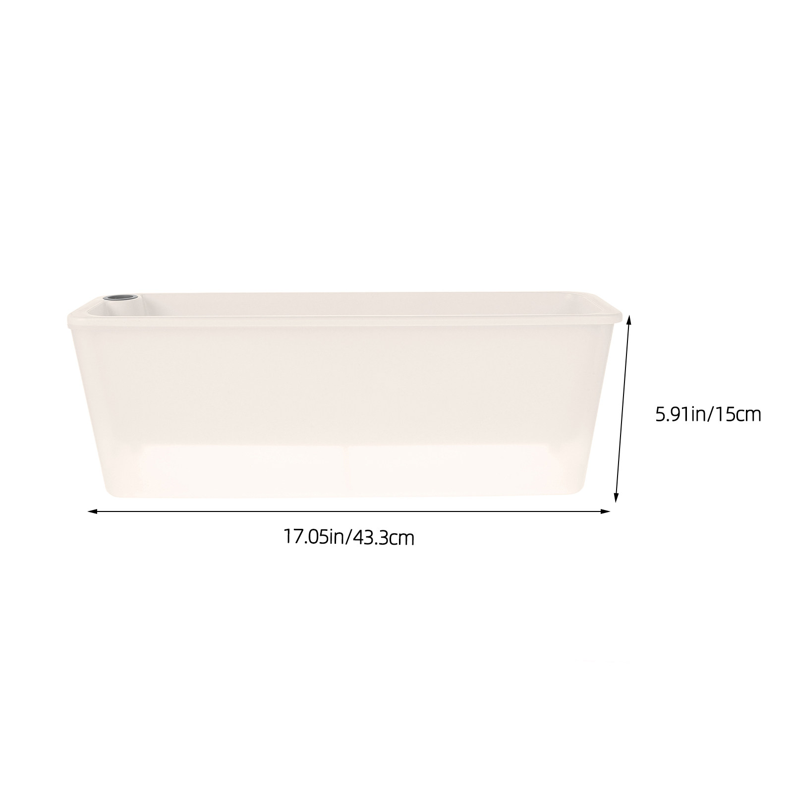 กระถางปลูกทรงสี่เหลี่ยมผืนผ้า  - Self-Watering Planter บทวิจารณ์และราคา