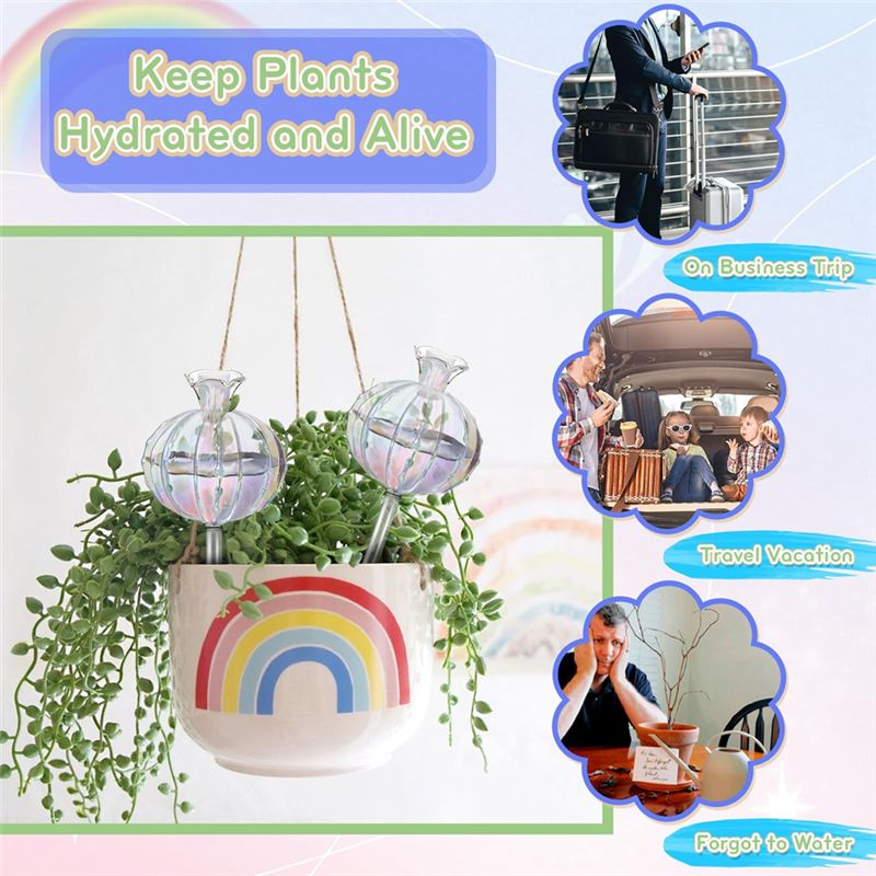 AA94-หลอดให้น้ำต้นไม้ ลูกบอลให - Self-Watering Planter บทวิจารณ์และราคา